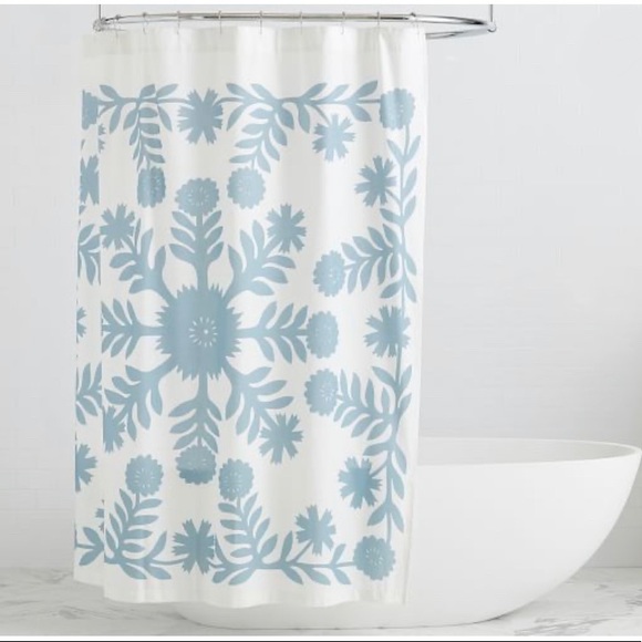 Pottery Barn Bath Pottery Barn Lilo Cotton Shower Curtain Poshmark